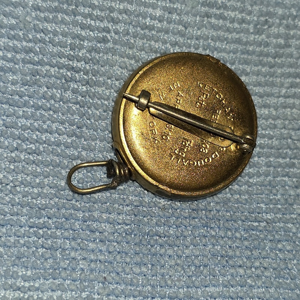 Antique Ketchum & McDougall Retractable Brooch / Pin 1910s - Picture 10 of 14